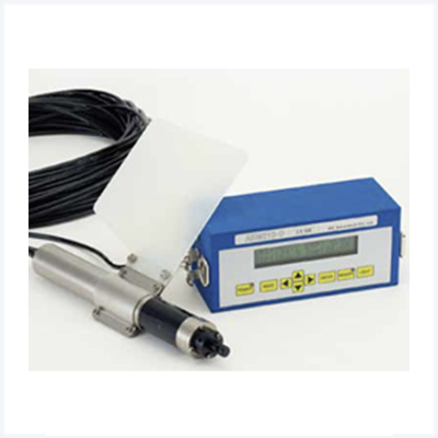 Máy đo dòng chảy điện từ hai chiều cầm tay tích hợp sensor nhiệt độ và độ sâu AEM213-DA
